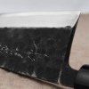 Tojiro Black Hammered Shirogami#2 Nóż Deba 18 cm